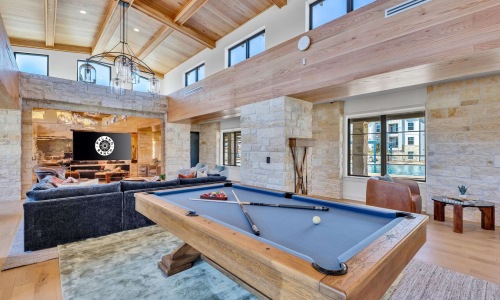 Resort-style pool and clubhouse at Pyland Ranch
